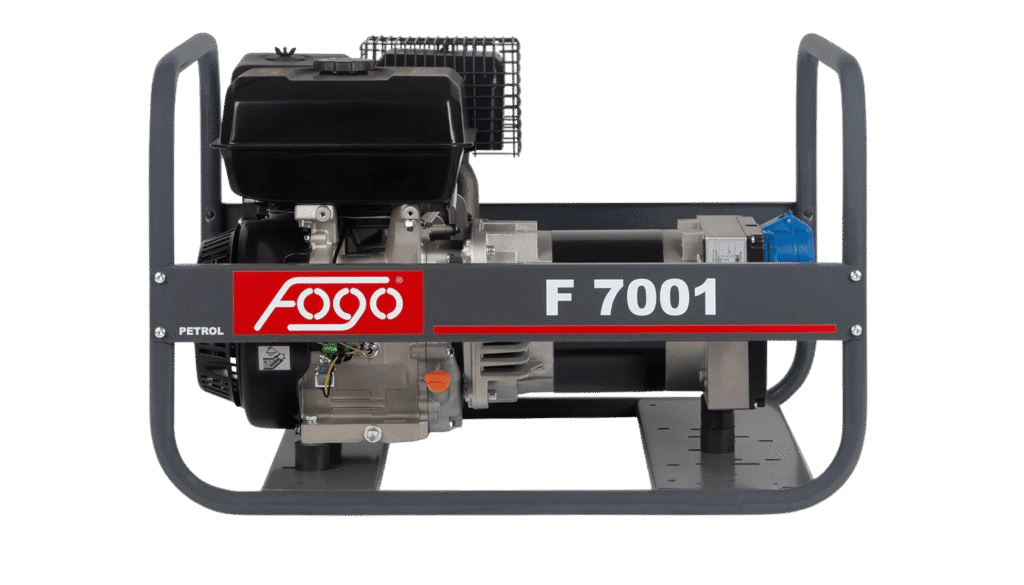 F 7001 generator – view 3
