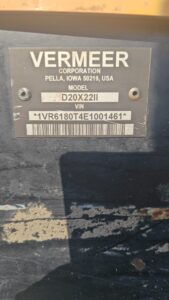 Vermeer D20x22 FX II generator – view 13