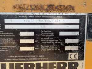 Liebherr 538 generator – view 14